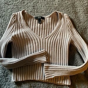Cropped sweater